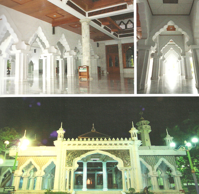 masjid agung jepara tampak dalam