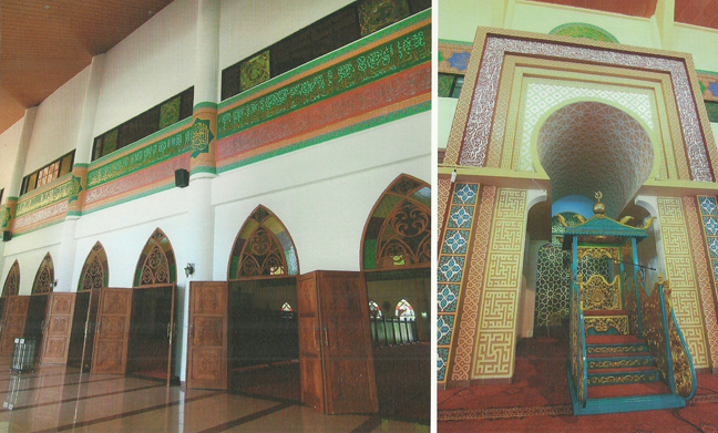 masjid indah sultan syarif hasan