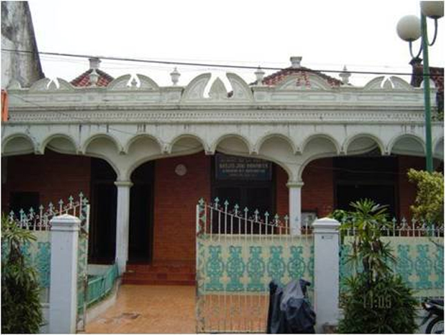 masjid jami an nawier pekojan depan