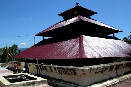 masjid jami indrapuri aceh besar