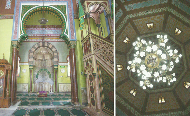 ruangan masjid azizi