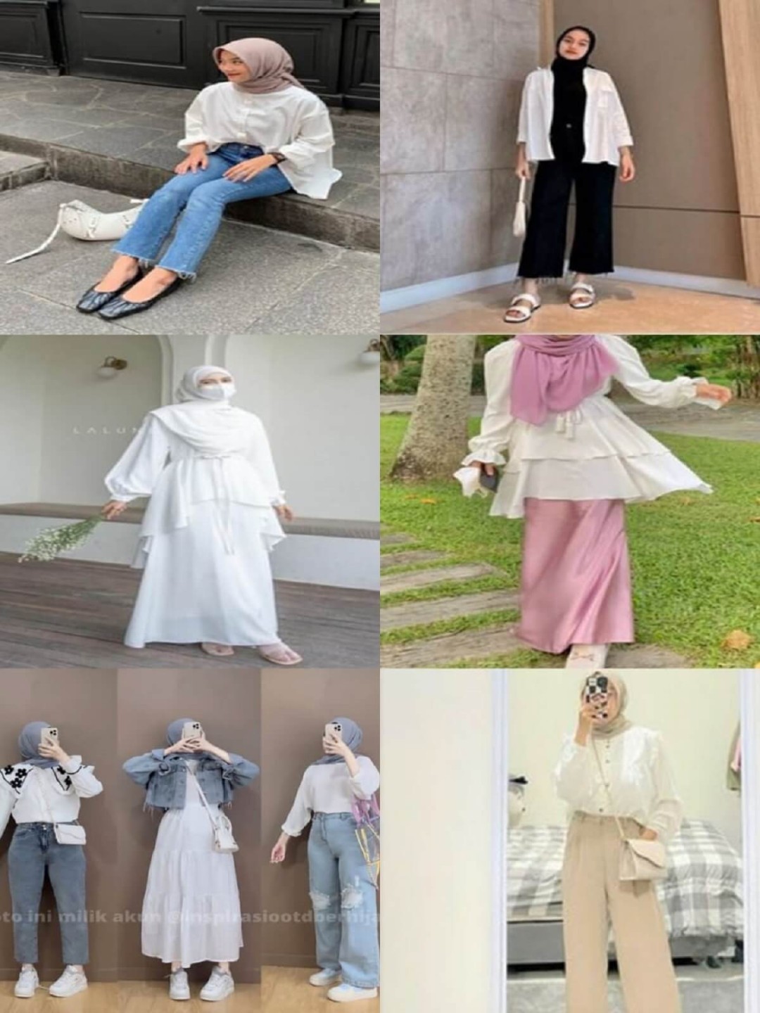 Baju Putih Cocok dengan Jilbab Warna Apa? Yuk Simak Jawabannya