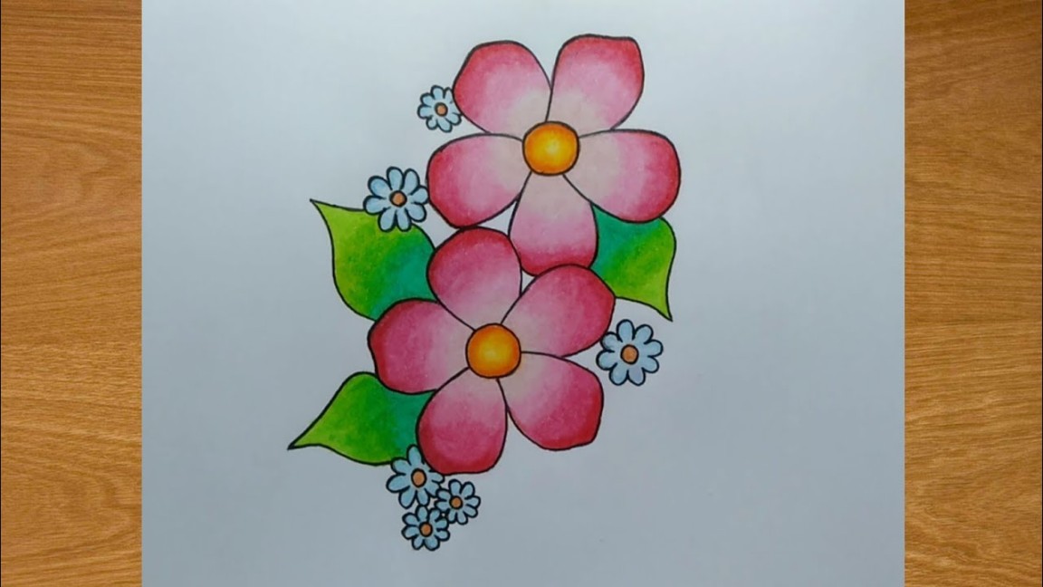 Cara menggambar ragam hias flora dengan mudah  Drawing All Bara