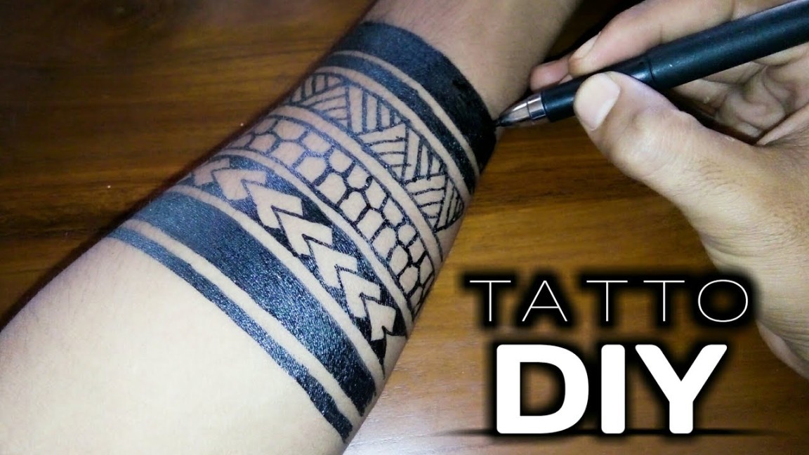 DESAIN TATO Simple di Tangan  DIY