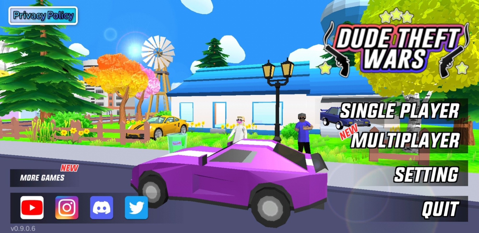 Dude Theft Wars MOD APK Download for Android Free