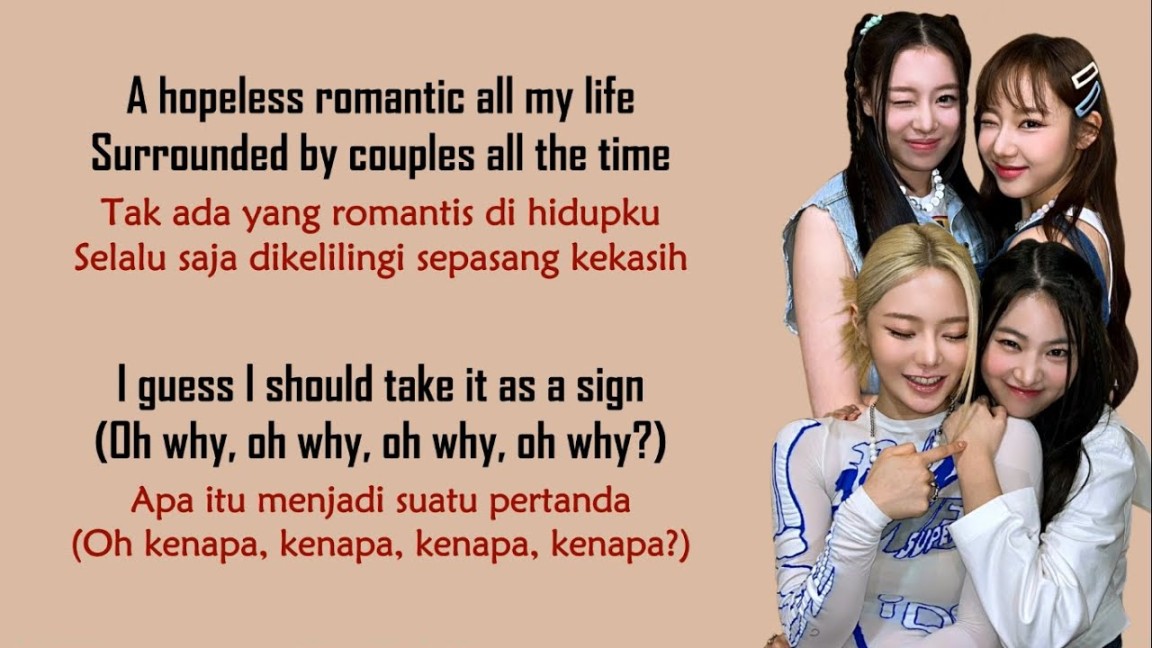 FIFTY FIFTY - Cupid (Twin Version) A Hopeless Romantic All My Life  Lirik  Terjemahan Indonesia