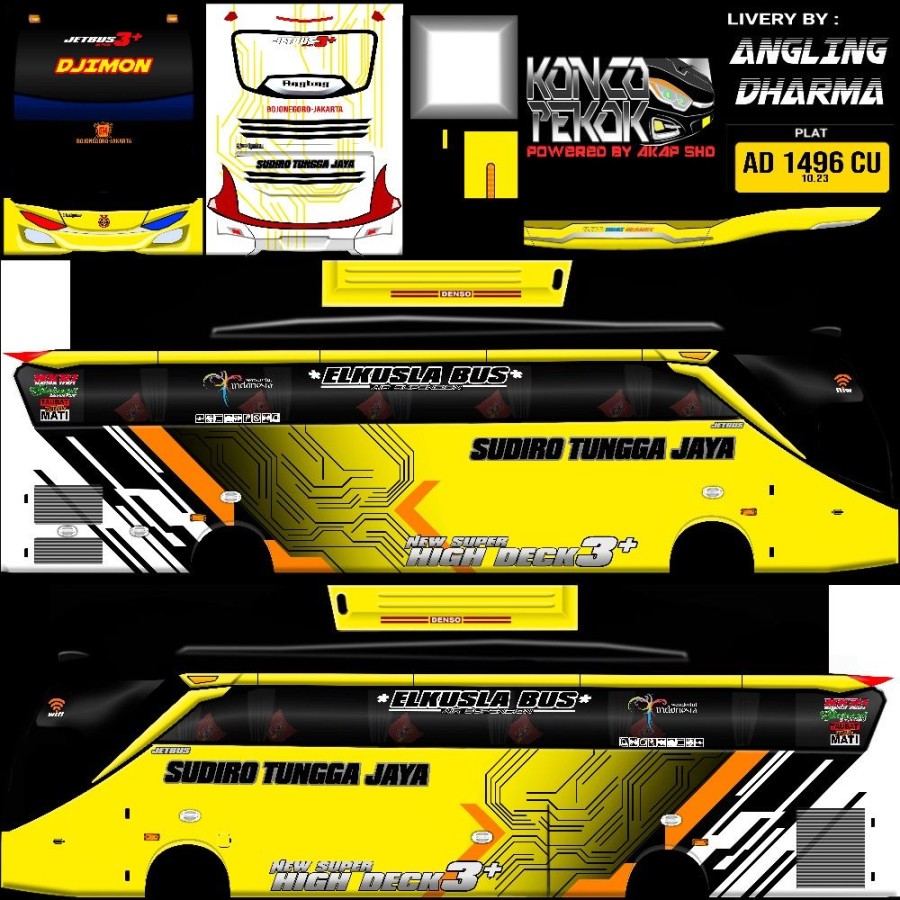 ide Livery bus hd  mobil futuristik, mobil pertama, konsep mobil