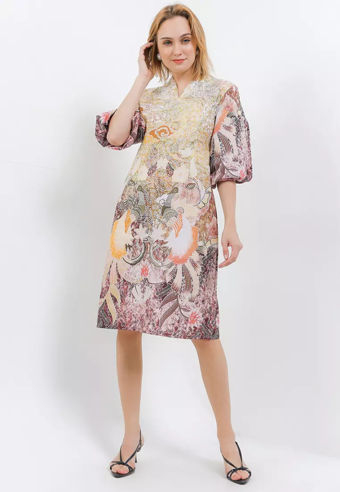 Inspirasi Model Dress Batik Selutut Terbaru - ZALORA Thread
