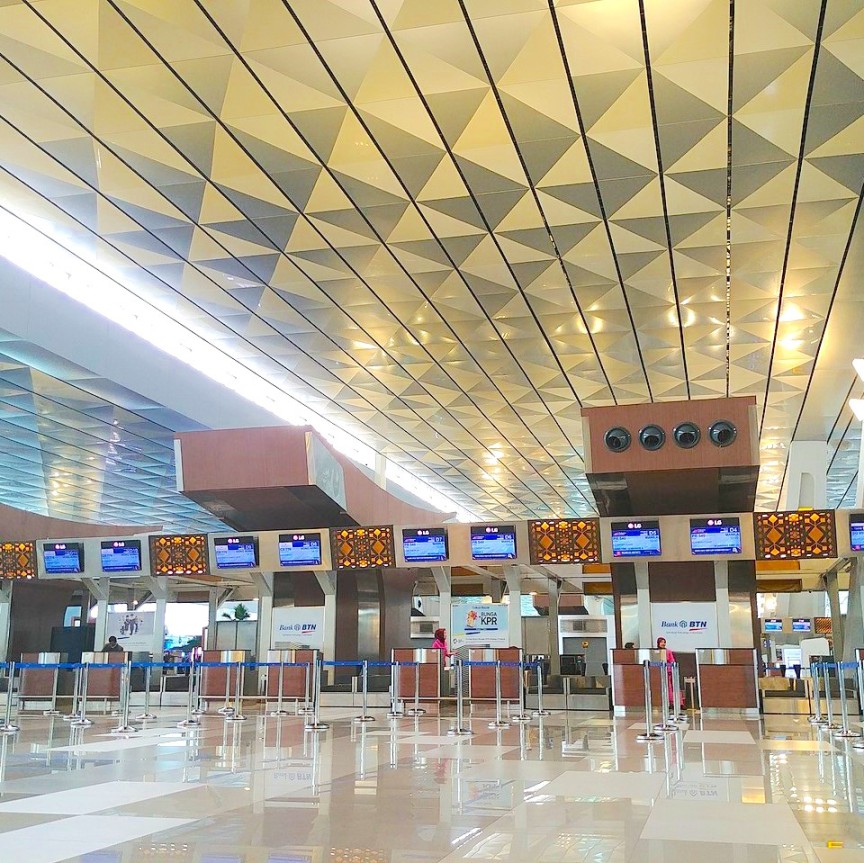 Keunikan Terminal  Bandara Internasional Soekarno Hatta