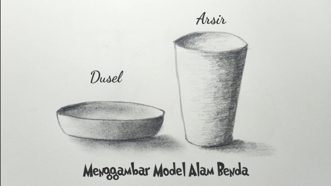 Menggambar Model Alam Benda  Materi Seni Budaya kelas   @siskanh_art