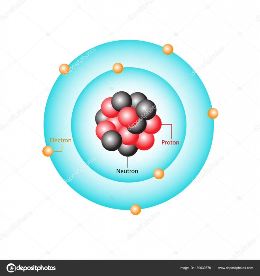 Model atom Bohr Vektor Stok oleh ©Gen_Grafik 13903086