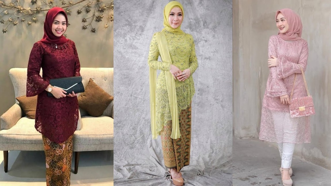 Model Baju Kebaya Brokat Pesta Terbaru di Tahun