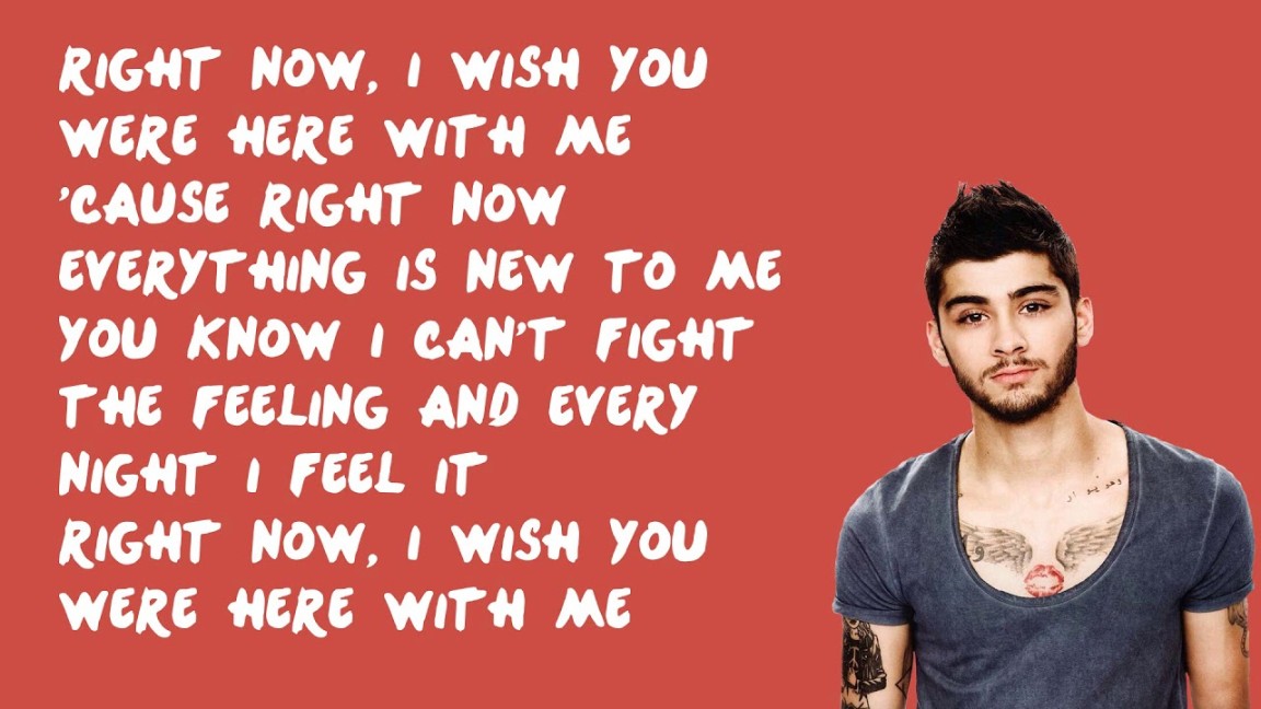 Right Now - One Direction (Lyrics)
