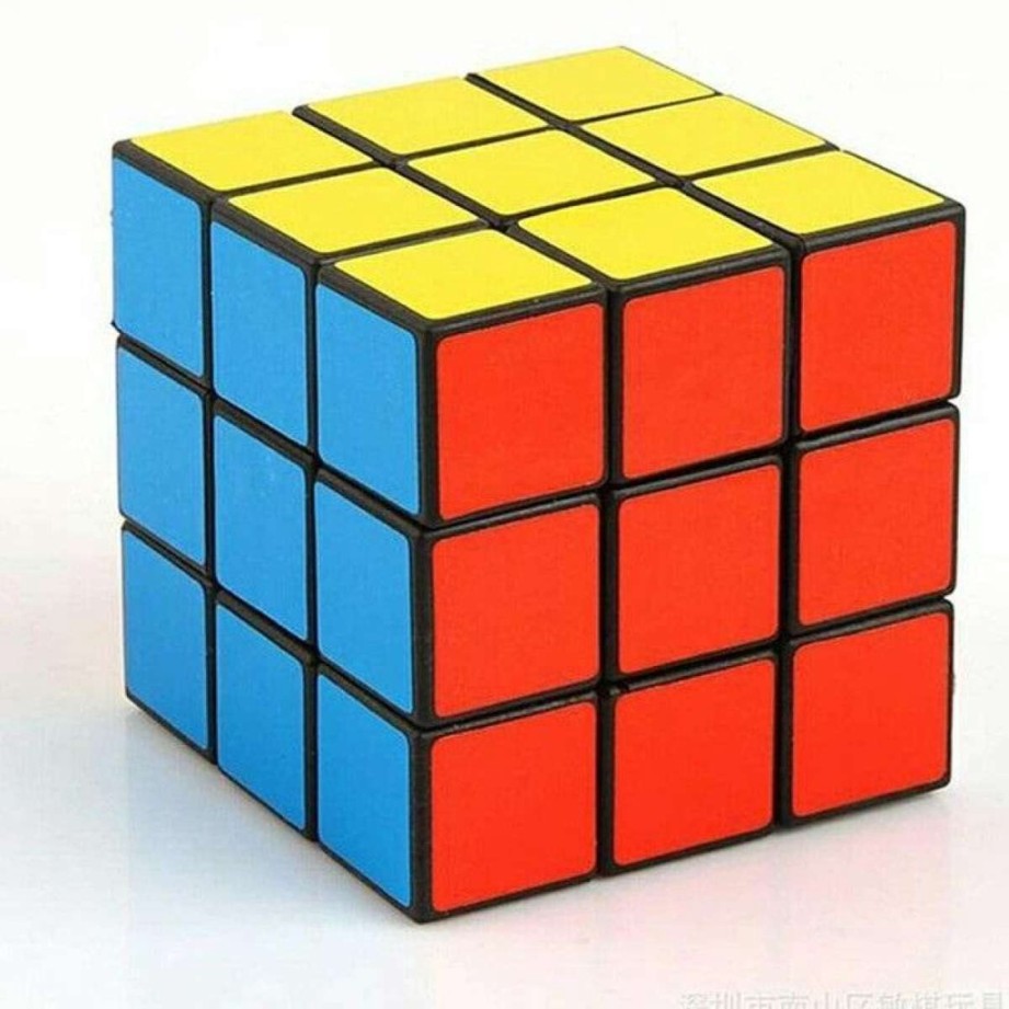 Rubik x Rubik Kubus Full Color Mainan Rubik Mainan Anak Magic Cube AD