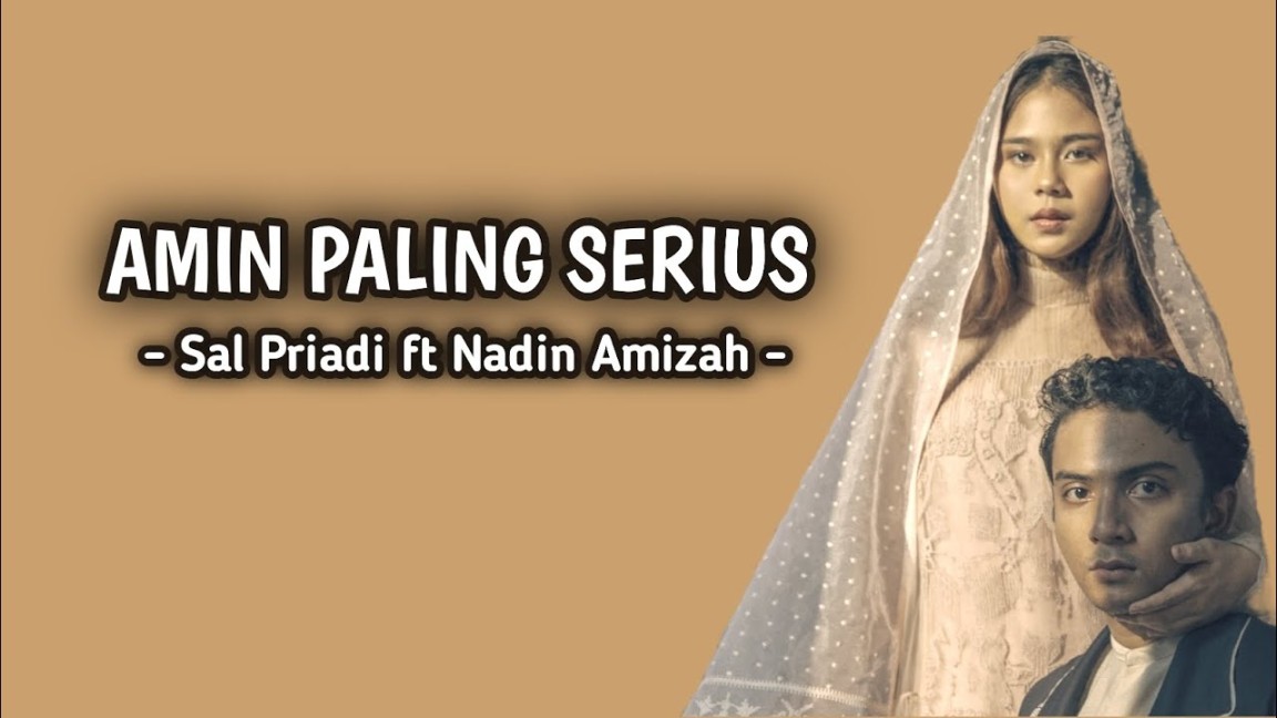 Sal Priadi ft Nadin Amizah - AMIN PALING SERIUS ( Cover Lirik )