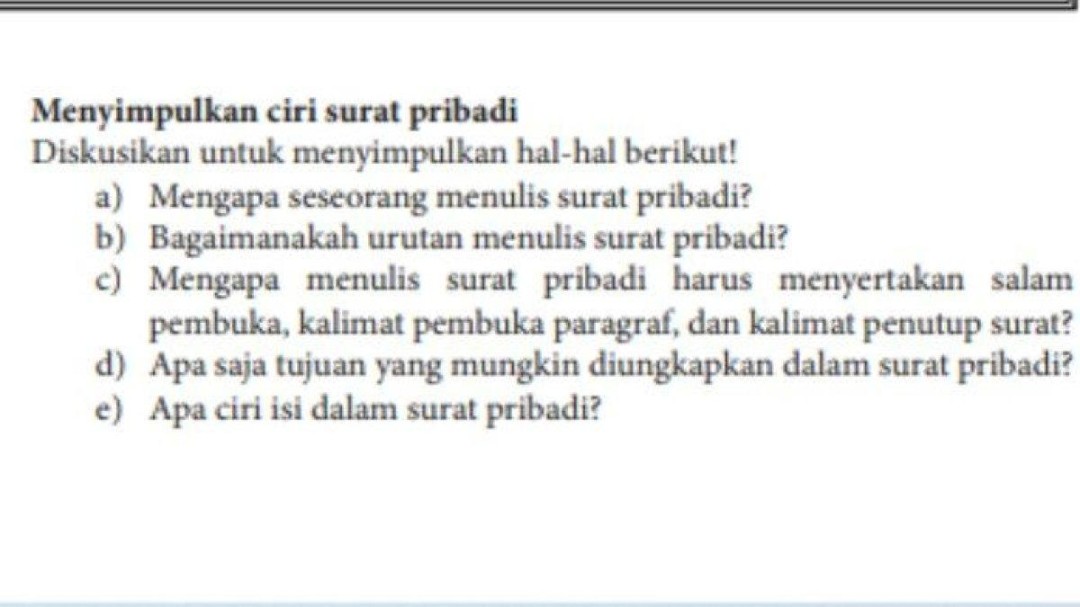 Soal & Kunci Jawaban Bahasa Indonesia Kelas  SMP Halaman 24