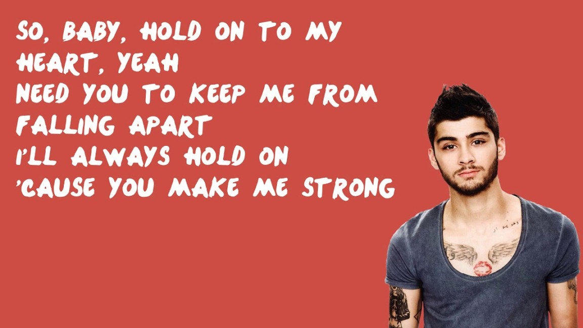 Strong - One Direction (Lyrics)