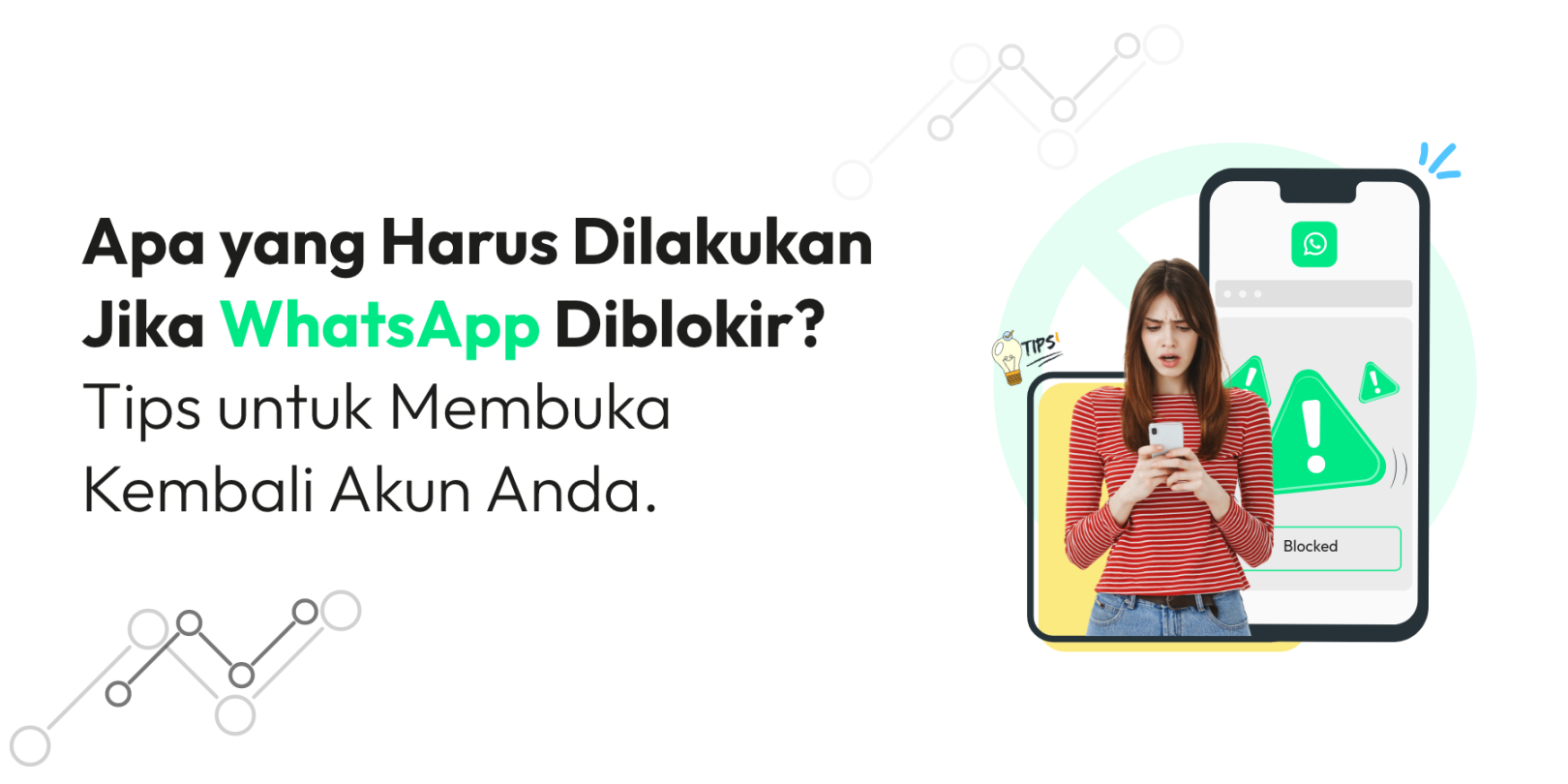 Tips untuk membuka kembali akun WhatsApp yang diblokir  Wati