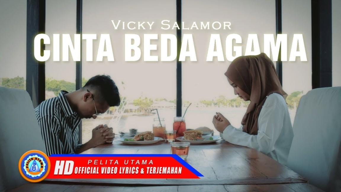 Vicky Salamor - CINTA BEDA AGAMA  Lagu Ambon  Lirik Dan Terjemahan  (Official Music Video)