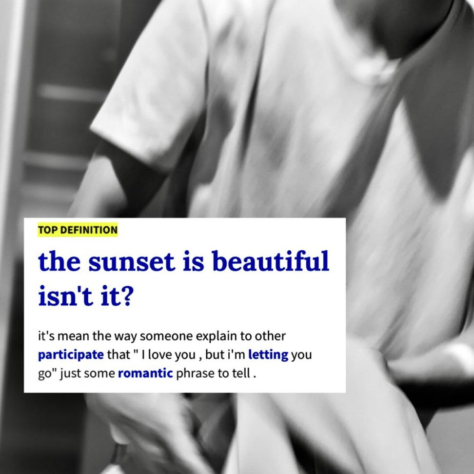 vié on X: "the sunset is beautiful, isn&#;t it? — a winwin local au