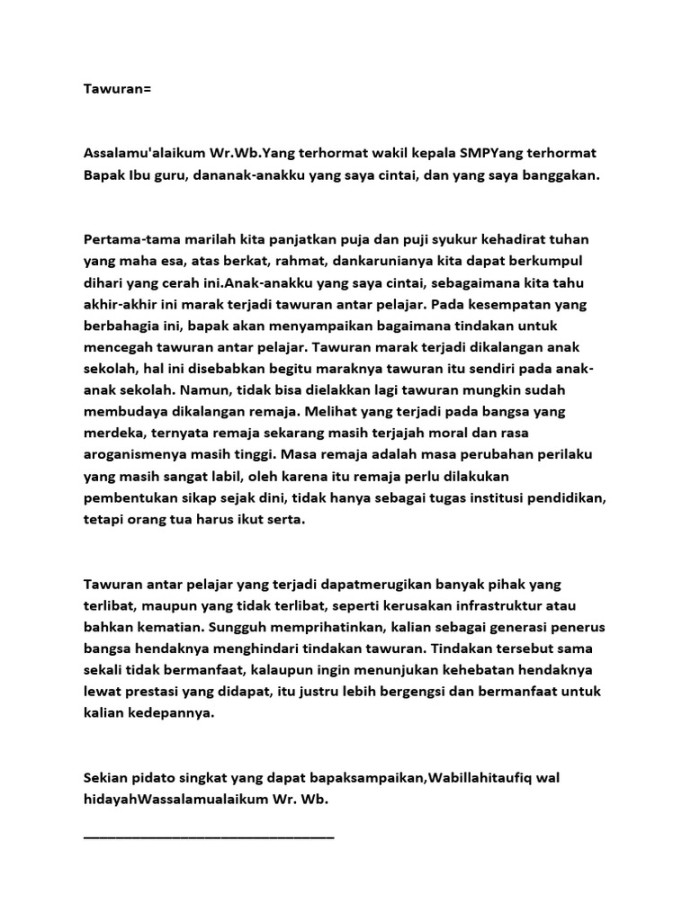 Anti Tawuran  PDF