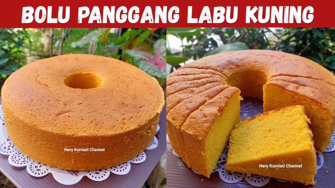 Bolu Labu Kuning   telur