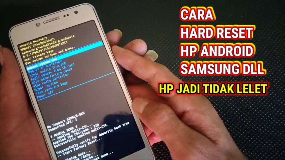 Cara reset hp Samsung J prime  cara riset Samsung J prime - YouTube