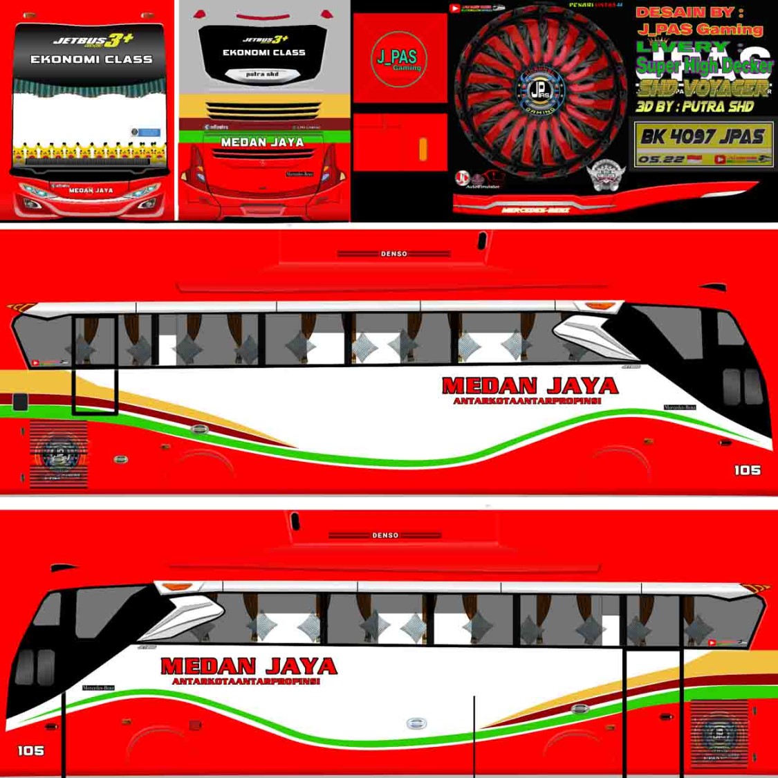 + Download Livery Bussid Medan Jaya Terbaru Lengkap - Namatin