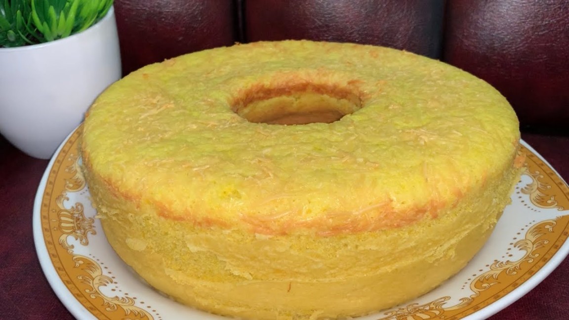 RESEP BOLU LABU KUNING LEMBUT LEGIT SUPER GURIH  TANPA OVEN