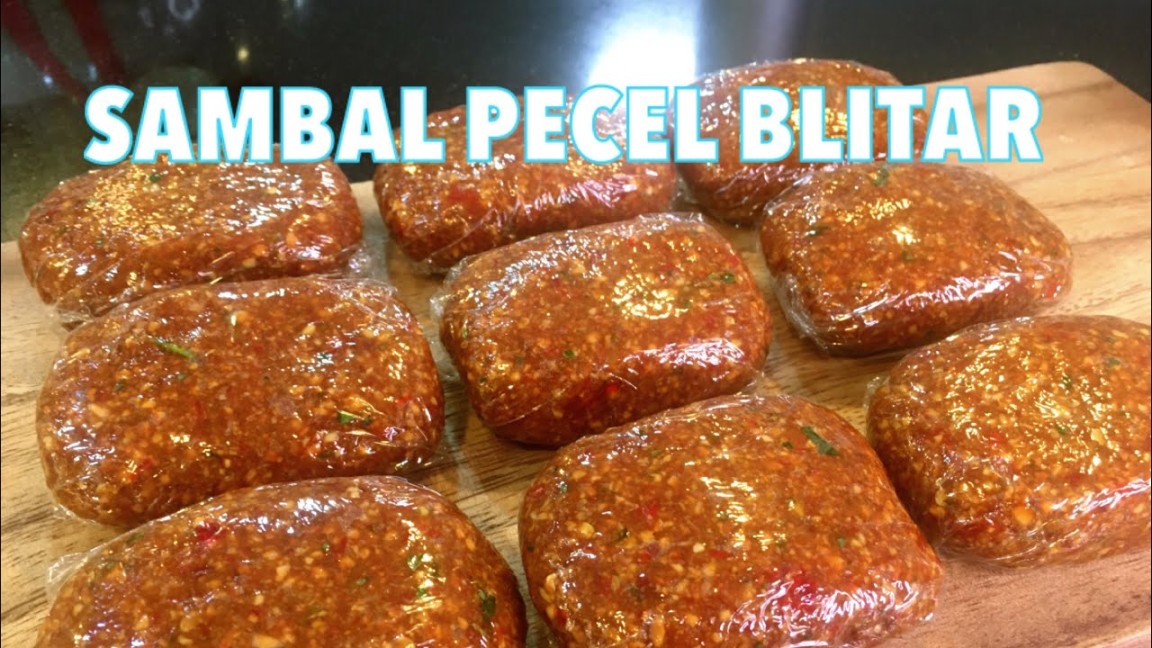 RESEP SAMBAL PECEL KHAS BLITAR BISA TAHAN SAMPE - BULAN